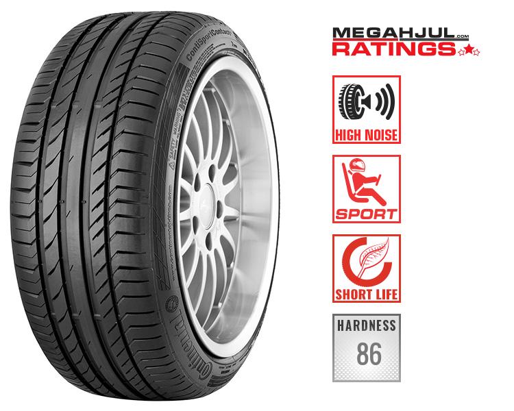 235/60R18 CONTINENTAL CONTISPORTCONTACT 5 N0 235/60R18 103W