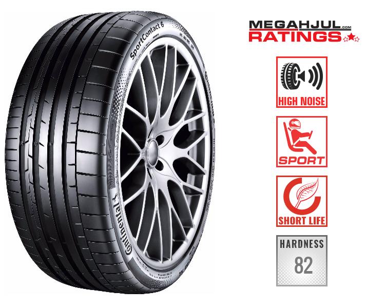 255/35R21 CONTINENTAL SPORTCONTACT 6 SILENT AO 255/35R21 98Y